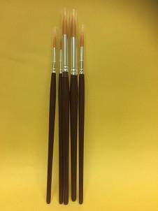 Sable Brushes Round Tip